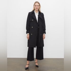 Club Monaco Borren Trench Coat in Black